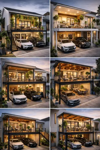 Mezannine Teras Rumah Keren di Sukatani